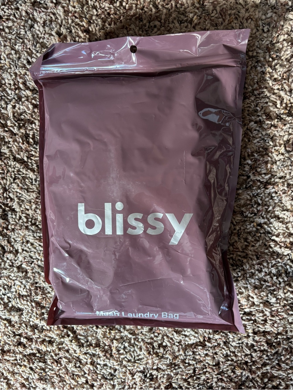 Blissy Mesh Laundry Bag - Mauve 2 pack